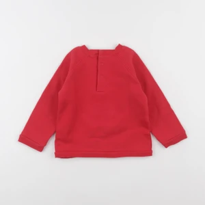 Boutchou - sweat rouge - 36 mois