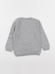 H&M - pull gris - 18/24 mois