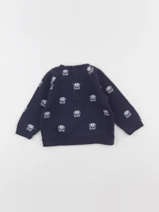 Boutchou - sweat bleu - 12 mois