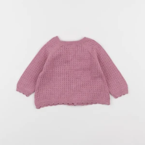 Boutchou - gilet rose - 1 mois