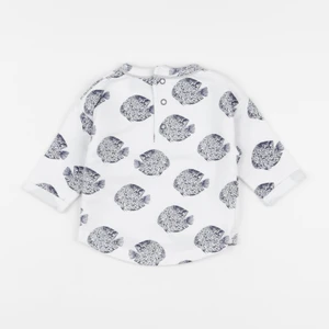 La Redoute - sweat blanc - 1 mois