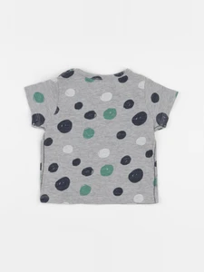 Tape à l'oeil - tee-shirt gris - 6 mois