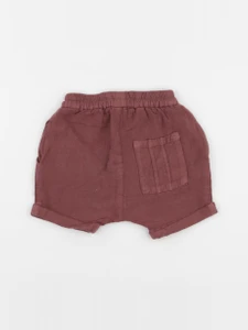 Zara - short marron - 9/12 mois