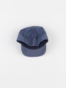H&M - casquette bleu - 6/9 mois