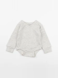 Vertbaudet - body gris - 6 mois