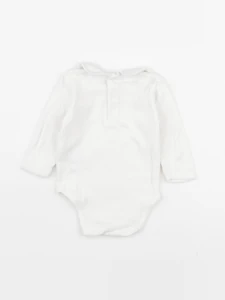 Vertbaudet - body à col beige - 6 mois