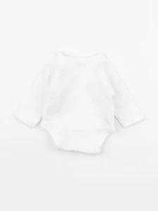 Vertbaudet - body blanc - 0 mois
