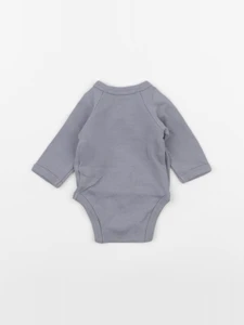 Vertbaudet - body gris - 0 mois