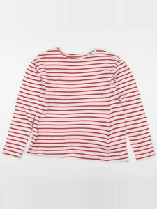 Vertbaudet - tee-shirt allaitement blanc, rouge - 34 à 36