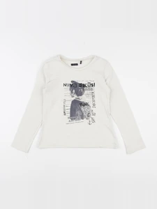 IKKS - tee-shirt blanc - 8 ans