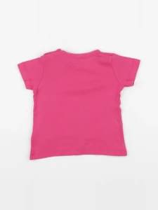H&M - tee-shirt rose - 9/12 mois