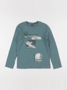 IKKS - tee-shirt bleu - 8 ans
