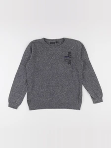 IKKS - pull gris - 8 ans