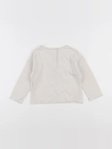 Vertbaudet - tee-shirt beige - 2 ans