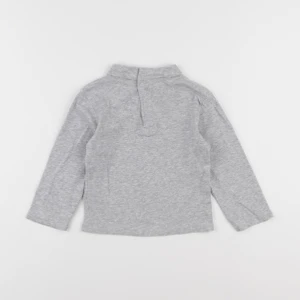Vertbaudet - sous-pull gris - 2 ans