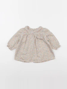 Boutchou - blouse beige - 6 mois