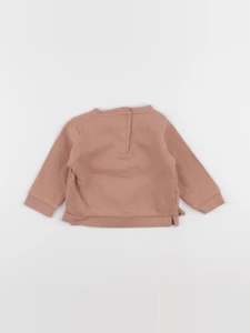 Vertbaudet - sweat rose - 18 mois