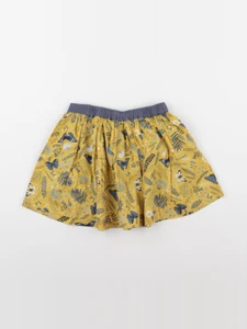 Vertbaudet - jupe réversible bleu, jaune - 6 ans