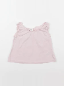 H&M - tee-shirt rose - 3/6 mois