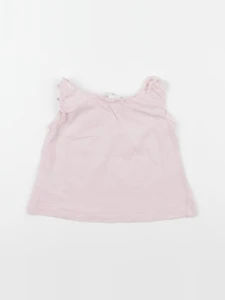 H&M - tee-shirt rose - 3/6 mois