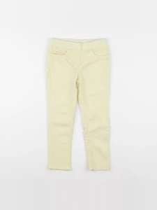 Vertbaudet - jegging jaune - 5 ans