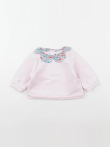 Jacadi - sweat rose - 6 mois