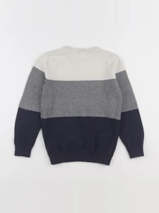 Vertbaudet - pull bleu - 8 ans