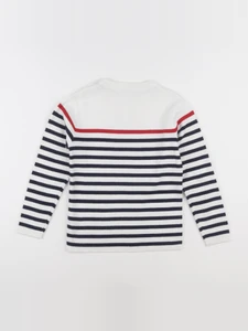 Vertbaudet - pull blanc - 8 ans