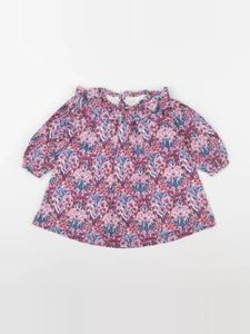 Jacadi - robe liberty multicolore - 12 mois