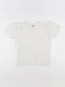 Tape à l'oeil - pull blanc - 10 ans