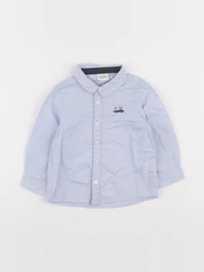 Tape à l'oeil - chemise bleu - 18 mois