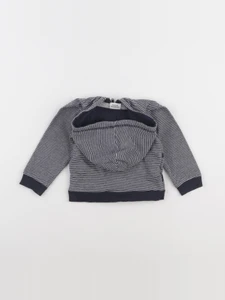 Tape à l'oeil - sweat bleu - 18 mois