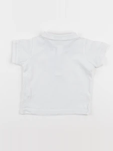 Tape à l'oeil - polo blanc - 9 mois