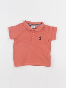 Tape à l'oeil - polo orange - 9 mois