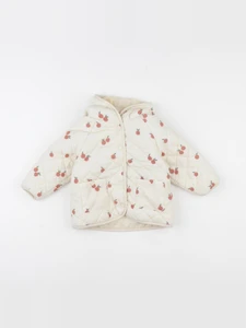 Vertbaudet - doudoune beige - 18 mois