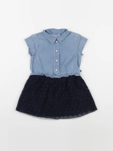 IKKS - robe bleu - 18 mois