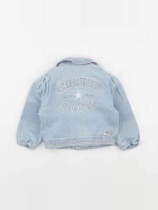 IKKS - veste imprimé au dos bleu - 12 mois