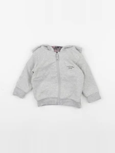 IKKS - sweat réversible rose - 12 mois