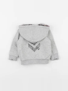 IKKS - sweat réversible rose - 12 mois