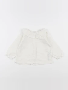 Zara - blouse beige - 9/12 mois