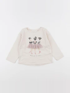 Zara - tee-shirt beige - 9/12 mois