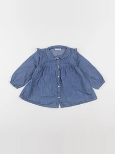 Boutchou - blouse bleu - 18 mois