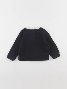 Boutchou - sweat bleu - 12 mois