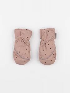 H&M - moufles rose - 2/4 ans