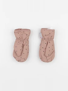 H&M - moufles rose - 2/4 ans