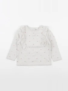 H&M - pull beige - 9/12 mois