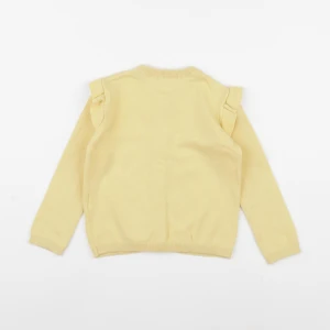 Vertbaudet - gilet jaune - 2 ans