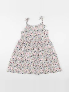 Vertbaudet - robe blanc - 8 ans