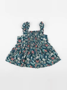 Vertbaudet - blouse vert - 7 ans