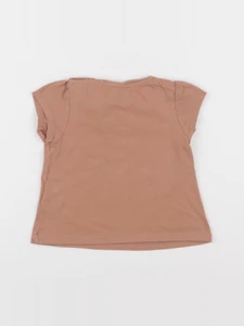Vertbaudet - tee-shirt marron - 12 mois